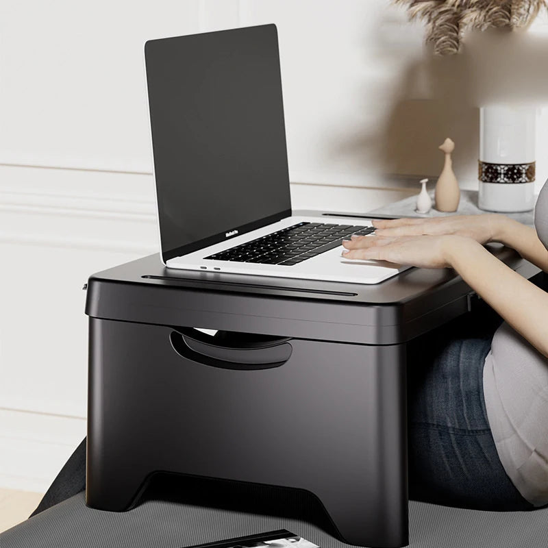 Lazy Portable Folding Table, Multifunctional Laptop Desk, Student Dormitory Bed Folding Desk